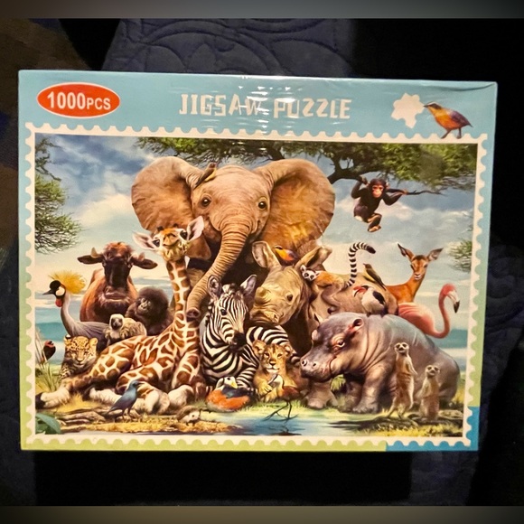 Brand new 1000 piece jigsaw puzzle Animals - Picture 1 of 2